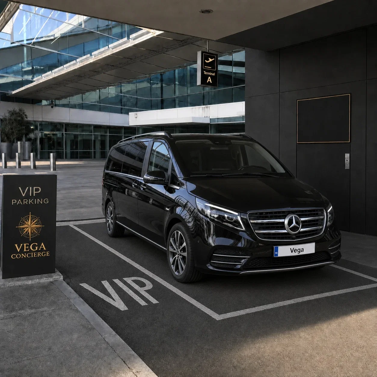Mercedes V-Class — Chauffeur VIP
